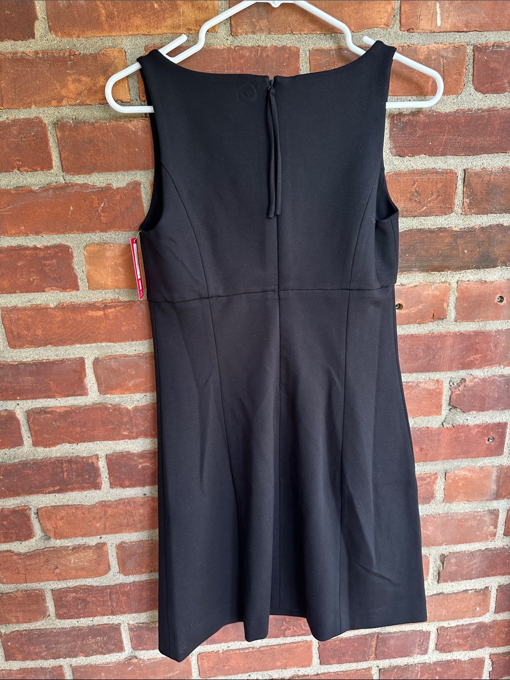 Spanx Square Neck Black Mini Dress XS NEW NWT - Picture 4 of 4
